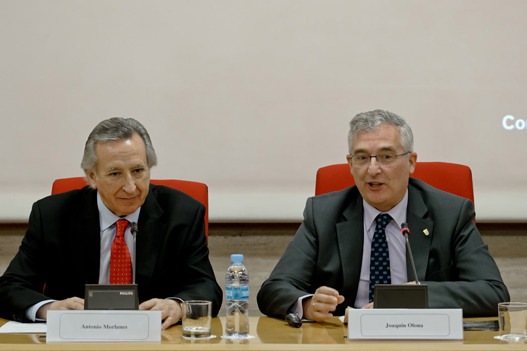 jornadas aragonex discurso antonio morlanes presidente de aragonex y joaquin olona consejero de desarrollo rural y sostenibilidad
