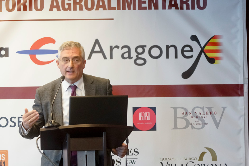 jornadas aragonex discurso joaquín olona consejero de agricultura gobierno de aragón